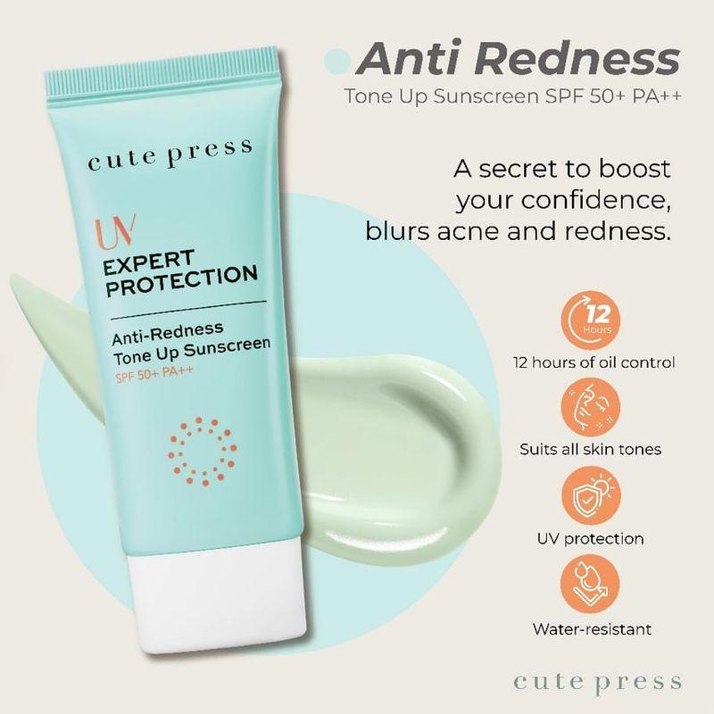 Cute Press - UV Expert Protection Tone Up Sonnencreme LSF 50+ PA++