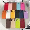 Official Big Window Leather Phone Case For iPhone 17 Air 13 14 15 16 17 Pro Max 16Pro 17Pro Shockproof Protector Cover