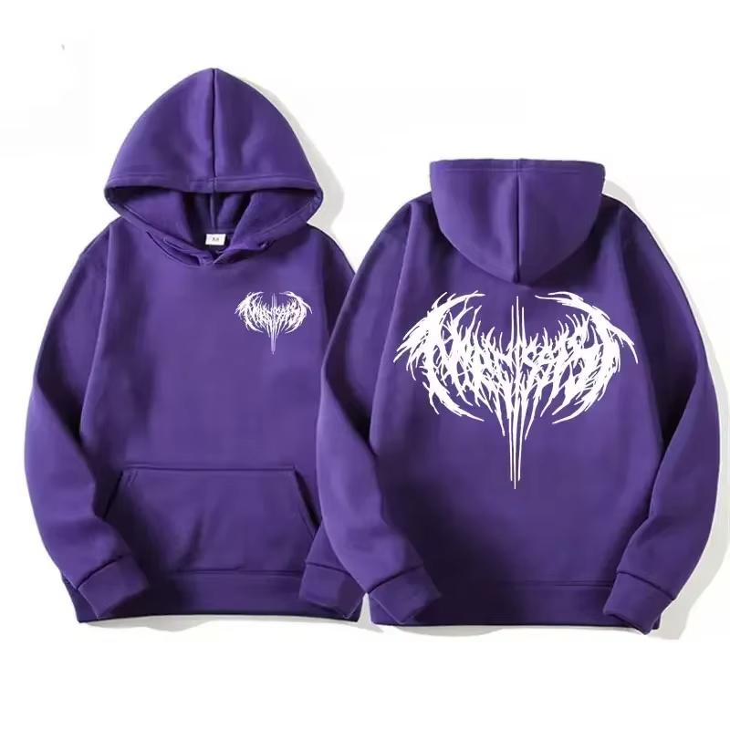 Rapper Grafické Mikiny Pánské Retro Hip Hop Mikina Módní Oversized Mikina Streetwear