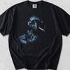 Smoking Crow Shirt, Crow Lover Tee, Dark Academia Shirt, Witchy Occult Shirt, Birding Humor, Spooky Season Crow Halloween Shirt