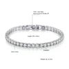 European & American Men's and Women's Hip-Hop Copper Zircon Tennis Bracelet 4.0