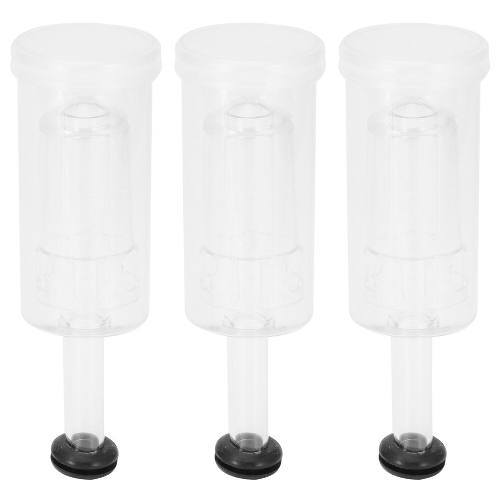 3Pcs Homebrew Air Lock with Sealing Ring for Beer Wine Fermentation Brewing Accessory