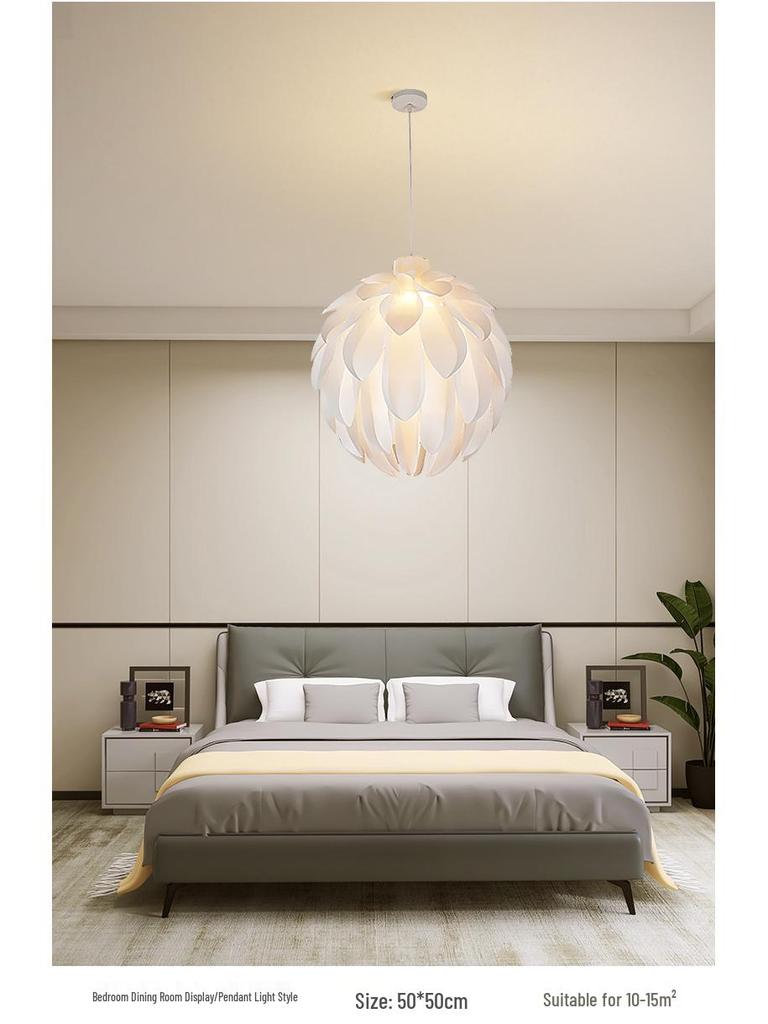 Modern Nordic Chandelier: Creative Warm Lighting for Living Room, Restaurant, Master Bedroom, and Children's Room