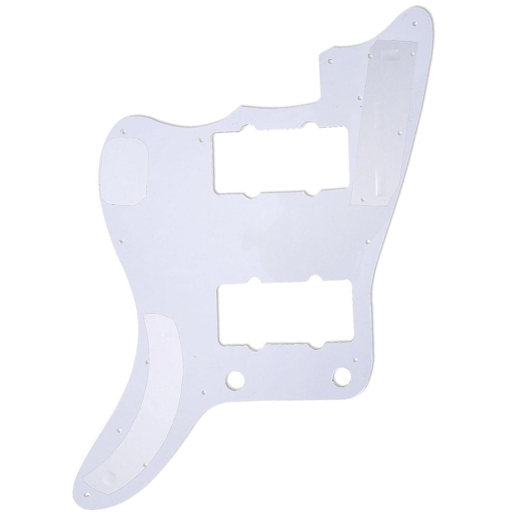 Musiclily Pro 13-Hole JM Jazzmaster Pickguard, Made In Japan for Fender Japan Jazzmaster Electric Guitar, Brown Tortoiseshell, 4-Piece Set