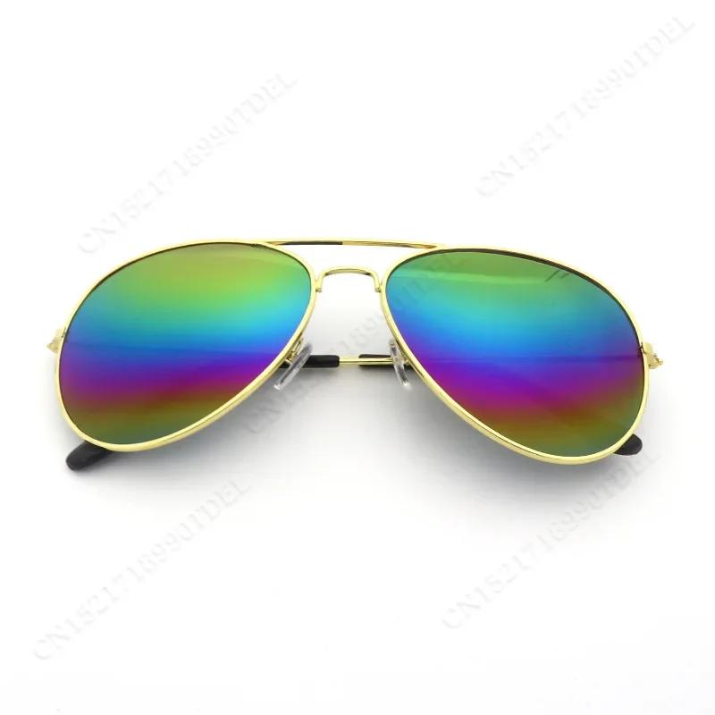 Fashion Sunglasses for Women Men Round Gradient Mirror Lens Outdoor Driving Glasses UV Protection