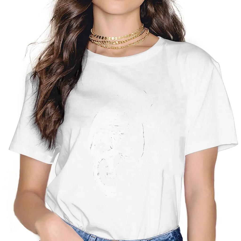 Terriefer Slasher Movie Clown the Creepy T Shirt Vintage Graphic Women's Polyester Tees O-Neck
