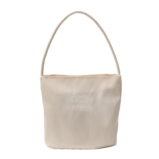 Women's Shoulder Bag Nylon Solid Color Tote Bag Portable Ladies Casual Handbag Commuting Sac for Work Street Daily Outings