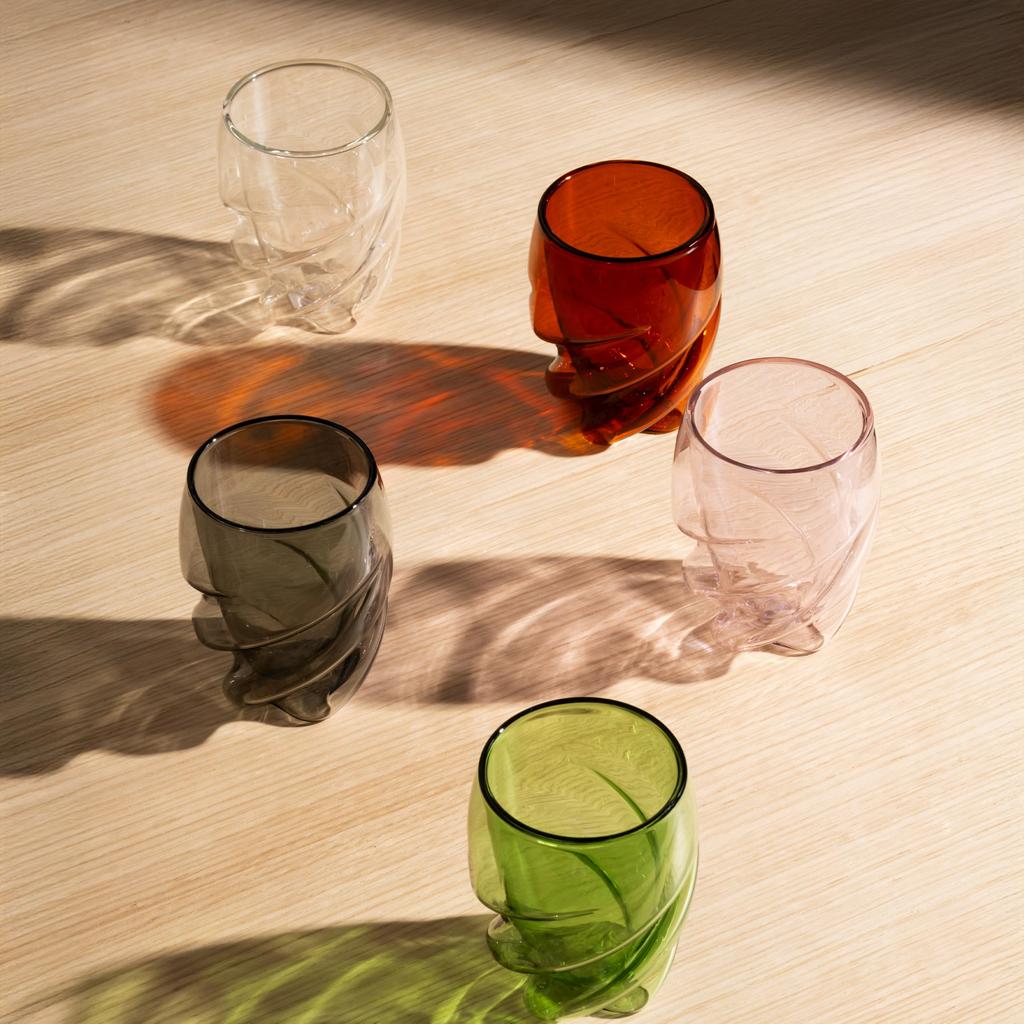 BODUM PARIS Set of Insulates Hot and Cold and Freezer Authentic PAVINA® Double-Walled Glasses, 270ml, Pink, 2, Drinks, Double-Walled, Heat-Resistant,