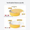 Gubo Round Aluminum Foil Disposable Food Containers