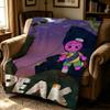 brand P-PEAK-k Throw Thick Comfort Flannel Quilt, Multi-scene Use Indoor Outdoor Daily Nap