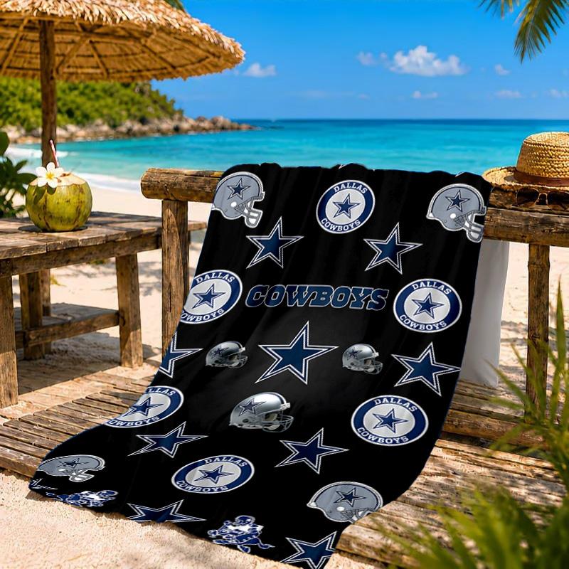 American Football Team Beach Towel, Quick-drying, Easy to Care for, Suitable for Both Fitness and Beach Vacations,Sports Essential