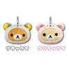 Hatayama Shoji Rilakkuma Dararakko Face Reel Pass Case Rilakkuma Commuter Pass Holder with IC Card Face Plush for H11 x 63203819 - Reel, Case, Shape,