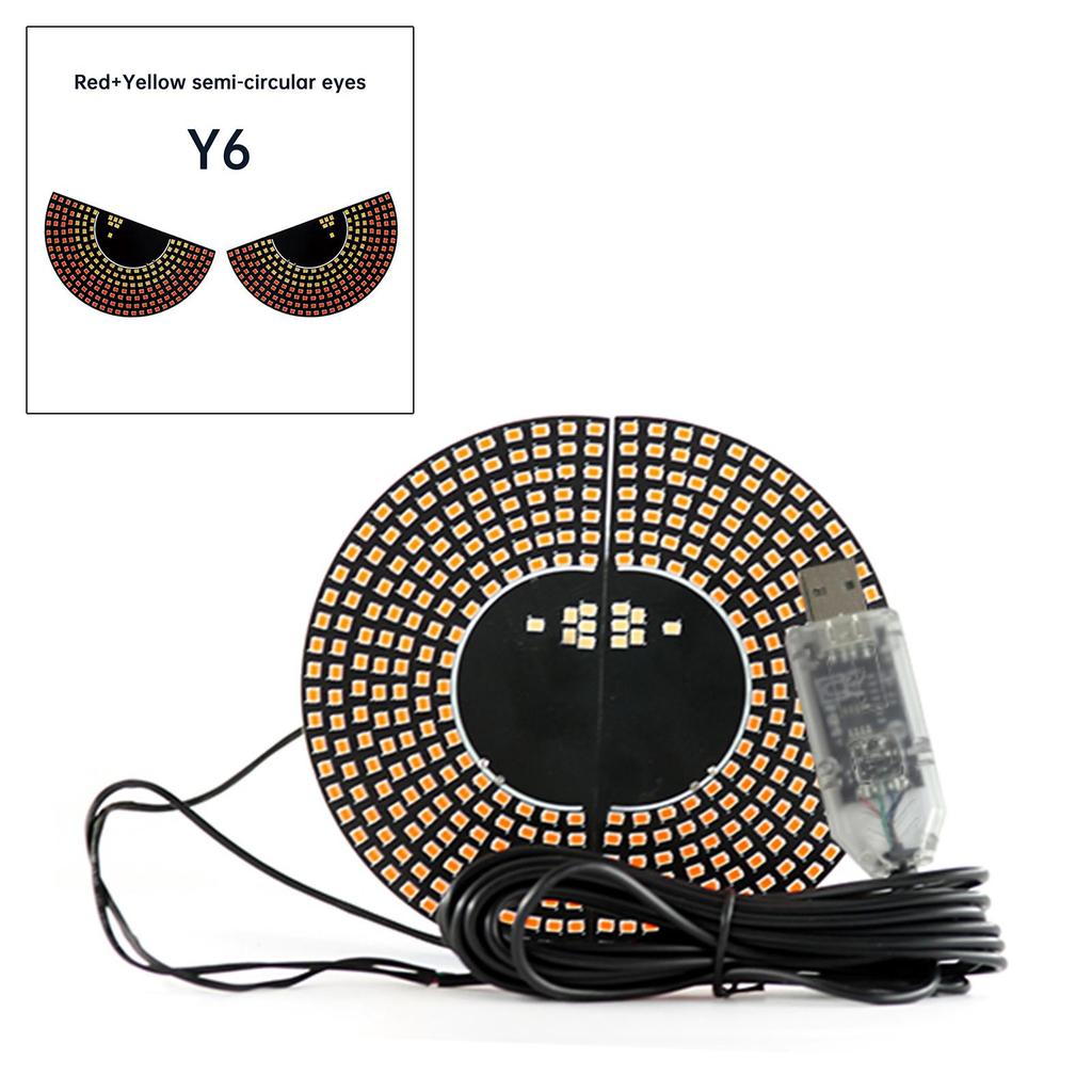 Οθόνη LED Μάτι του Διαβόλου Φως Ματιού Αυτοκινήτου Φορτηγού Δυναμικό Φως LED