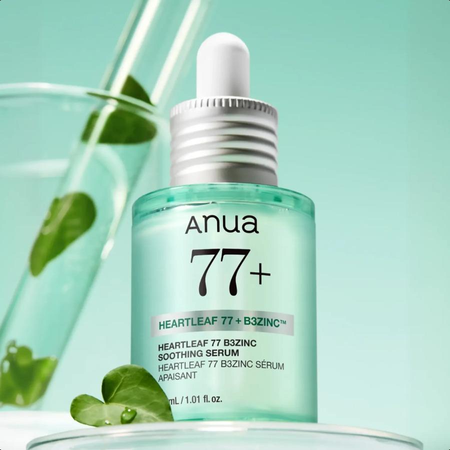 Anua Heartleaf 77 B3Zinc Soothing Serum 30ml Double Pack