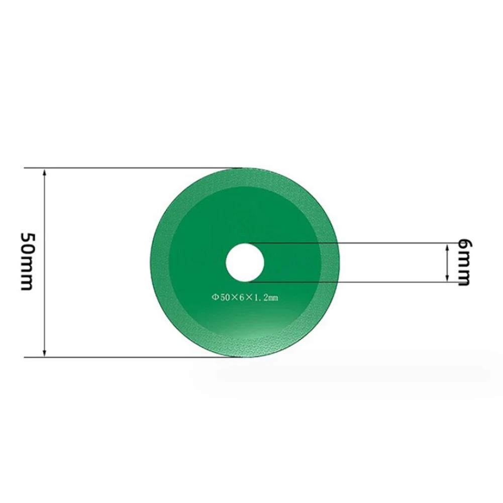 For Angle Grinder Cutting Disc Cutting Blade Cutting Disk Cutting Disc 70mm 50mm Green High Manganese Steel Wine Bottles