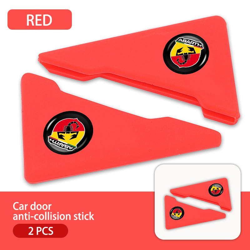 Car Door Corner Protective Anti-Collision Strip Silicon For Abarth Fiat Grande Punto Tipo Stilo Ducato Palio 500x