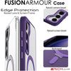 Galaxy S23 Plus Stand Case [Fusion Armour Ring] Premium Tough Rugged Protective Magnetic Kickstand Case, Wireless Charging Case for Samsung S23+