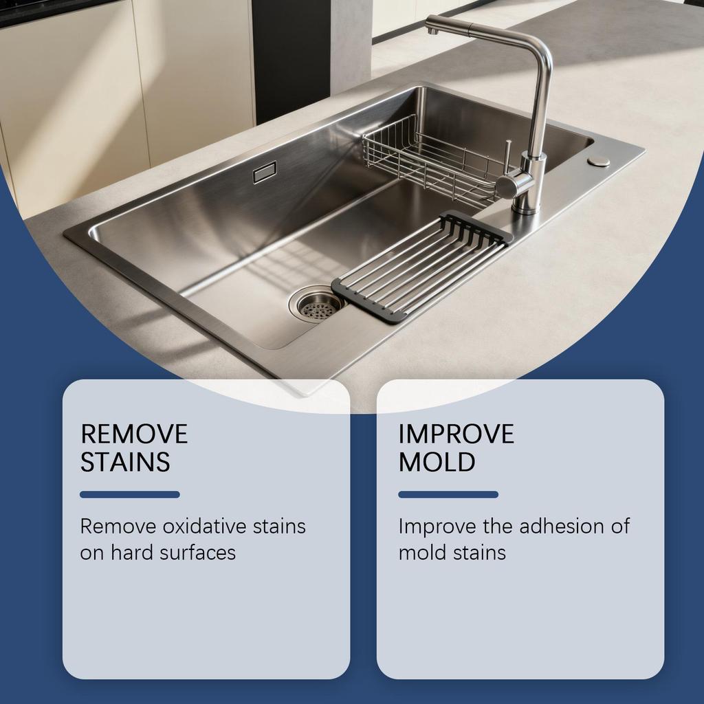 Universal Multi-Effect Stain Removal Gel for Tile Grout - No Splatter, Convenient Pack