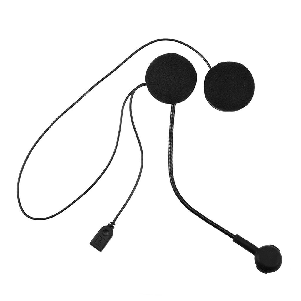 Wireless Bluetooth HIFI Stereo Earphones Headset HD Microphone for Motorcycle Helmet