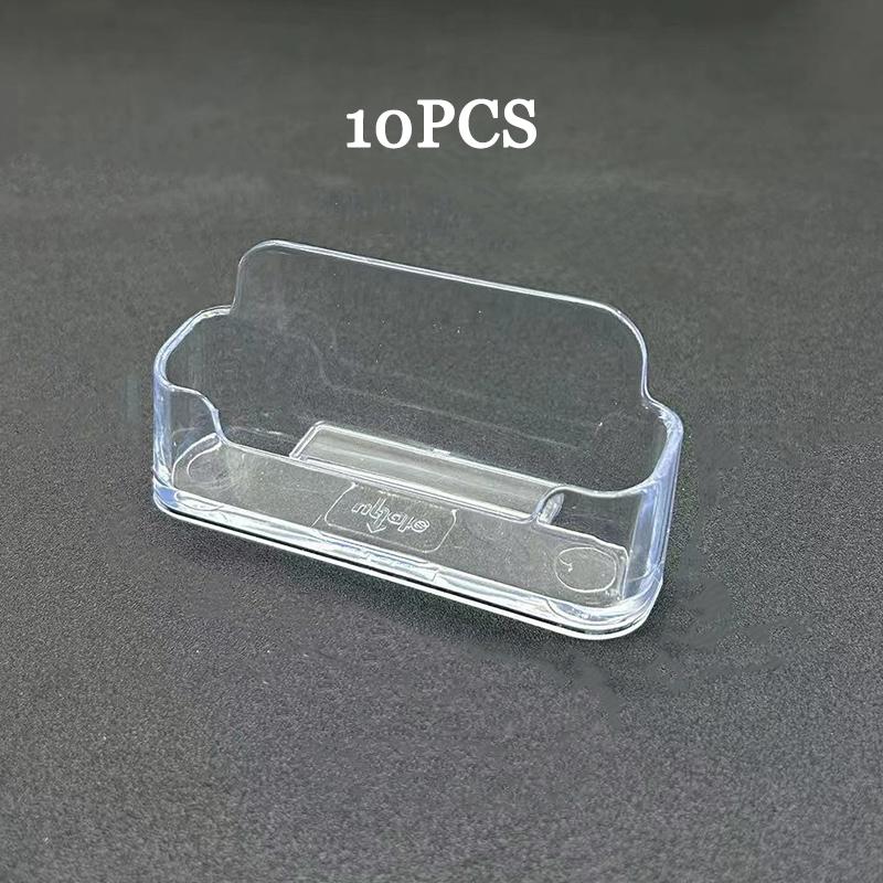 WTEMPO Business Card Holders for Office Desk Fits 30-50 Business Cards To Display Desktop Business Card Stands for Exhibition
