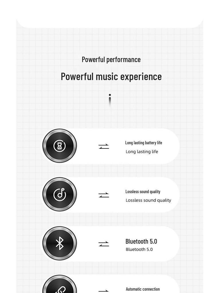 VJ033 Luminous LED Wireless Bluetooth Over-Ear Headphones with Heavy Bass