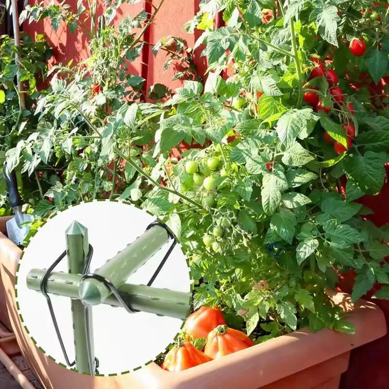 30/10 ks Zahradní mřížové klipy Spona z ocelového drátu Podpěra rostlin Upevňovací svorka Rostlinné klece Konektory polic pro popínavé rostliny Příslušenství