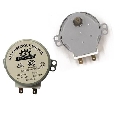 Microwave Oven Tray Motor 220-240V 4W 50Hz CW/CCW Microwave Turntable Synchronous Motor for Air Blower TYJ50-8A7 49TYZ-A2