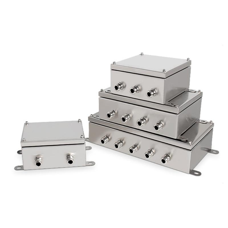 Stainless steels Outdoor Waterproof Cable Split Junction Box Electrical Junction Box Cable Connector Easy to Install