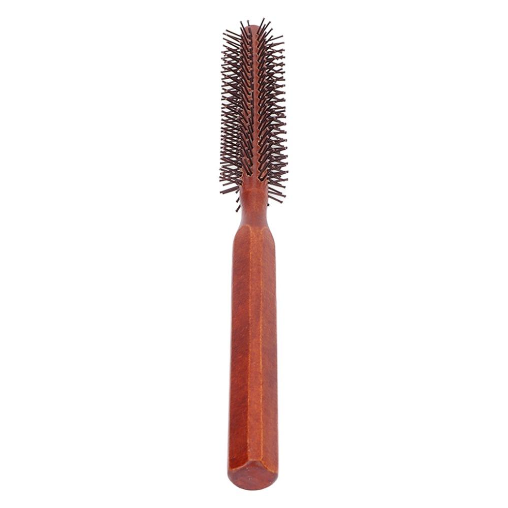 Nylon Bristles Round Styling Hair Brush Small Size Small Round Brush Home Use