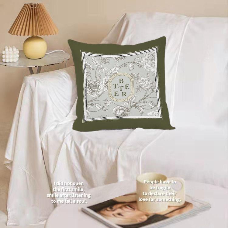 American Retro Art Pillow Case Living Room Sofa Bedroom Backrest Cushion Geometric Art Pillow Home Decoration