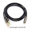 Universal Audio Wire Gold Plate Plugs Mobile Headset Becomes Computer Headset Adapters Headset Audio-Extend Cable