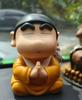8cm Crayon Shin Chan Cos Buddha Good Luck Compassion Action Figure Funny Kawaii Doll PVC Model Toys Collection Children Toys