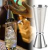 1/2 STKS 30/60ml Nieuwe Dubbele Shot Roestvrij Staal Maatbeker Cocktailshaker Drank Spirituosen Maat Jigger Keuken Bar Barware Gereedschap