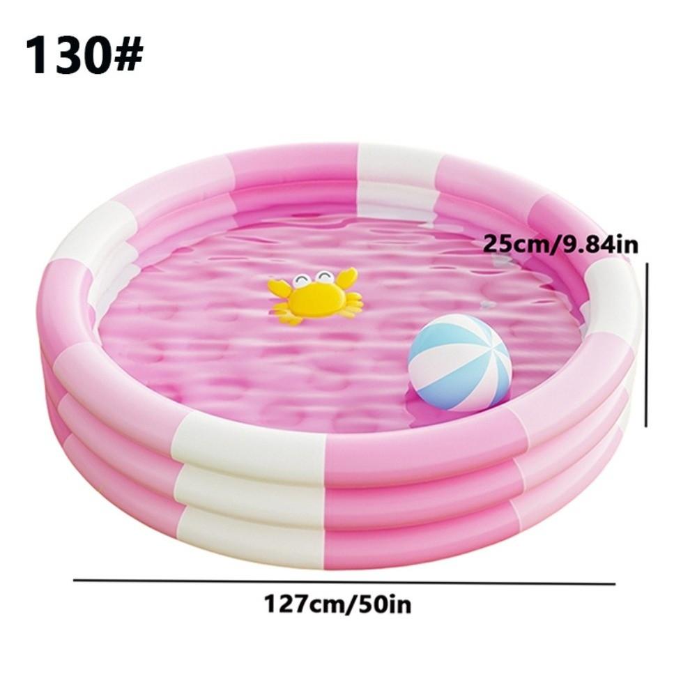 Relaxing Inflatable Pool Round Water Pool Thickened Baby Toddlers Swimming Pool  Indoor Outdoor