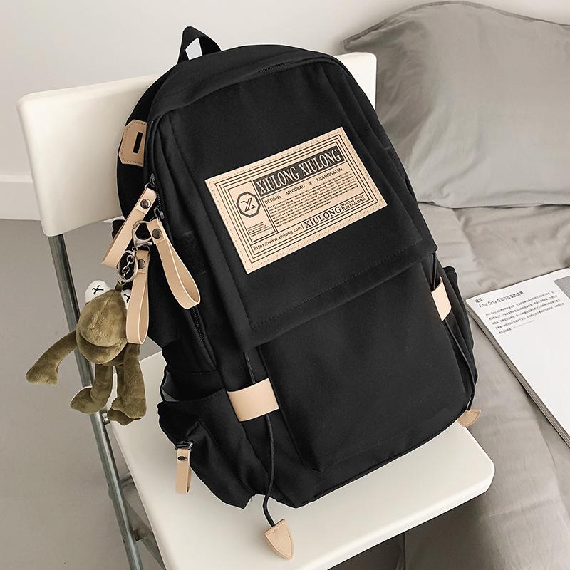 Kinder Grundschüler Mädchen Burgunderfarben Junior High School Schüler Mittelschüler Junge College-Studenten Rucksack