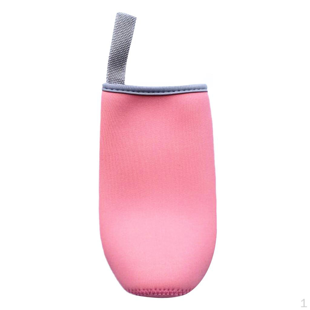 Сумка-чехол из неопрена для переноски бутылки, с изоляцией Pink