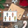 Christmas Stickers Bulk 500 Pcs Nutcracker Paper Decals Scrapbook Pack Journal Diary Laptop Decal Cars Bumper Decor Xmas Gifts