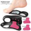Adjustable Height Insole for Arch Support and Flat Feet