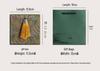 Portable Small Ceramic Tea Canister - Moisture-Proof & Sealed for Freshness, Chinese Style