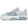 Stack Cake Thick Sole Durable Lightweight Low Top Skate Shoes Women Sneaker Gray Stone-Blue T12W232201FPQ