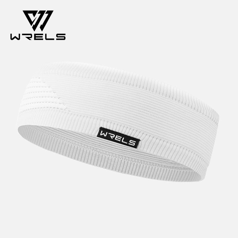 WRELS Sports Headband Breathable Elastic Fitness Sweatband Anti Slip Yoga Headband Outdoor Running Tennis Basketball Headband