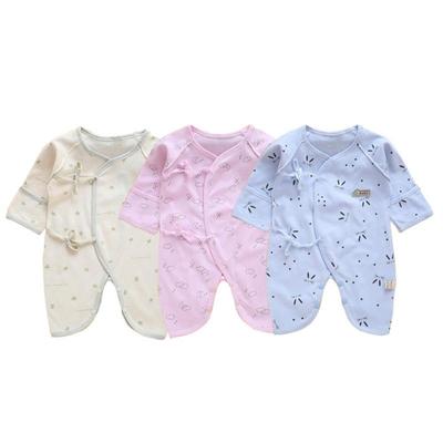 Baby Jungen Mädchen Overall Infant Print Langarm Overall Neugeborenen Baumwolle Body Baby Kleidung