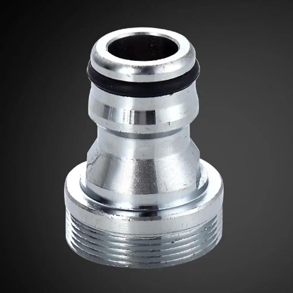 2pcs Thread Connectors Faucet Adapter Garden Irrigation Watering Hose Brass Plug-In Coupling M22 IG M24 AG Connection Parts