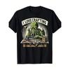 T-shirt Casual da Uomo a Maniche Corte con Grafica Cthulhu per Cucito e Quilting