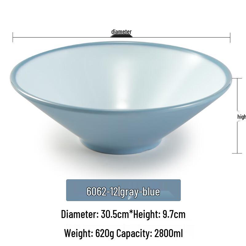 Commercial A5 Melamine Douli Noodle Bowl