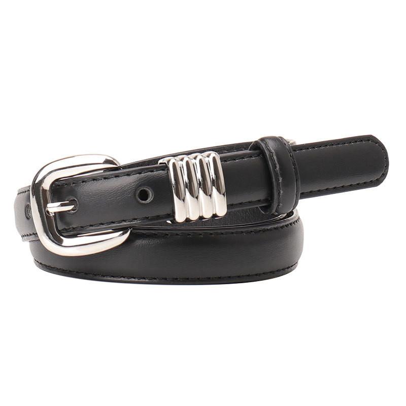 Waist Belt Ladies Fashion Faux Leather With Alloy Buckle For Casual And Office Wear