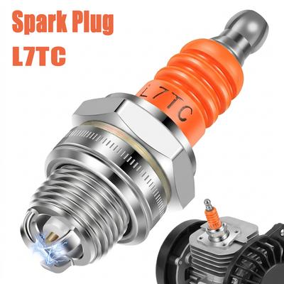 Three-sided Pole Spark Plug L7T 2 Stroke For Gasoline Chainsaw and Brush Cutter Engine Ignition Electrode Auto Replacement Parts