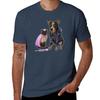 Cute Dog And Cat Tshirt Work Comfort Tshirt For Men