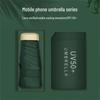 Portable Flat Five-Fold Sun & Rain Umbrella