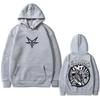 Rock Band Falling in Reverse Skelett Grafik Hoodie Herren Damen Retro Gothic Punk Sweatshirt Männlich Streetwear